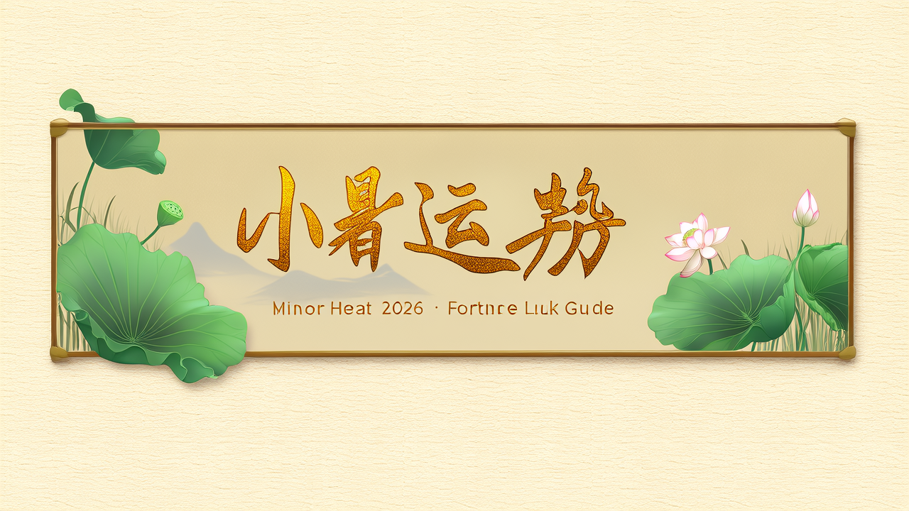Chinese Zodiac July 2026 Monthly Horoscope Illustration